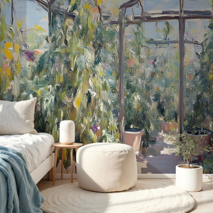 Designtapete Greenhouse Garden