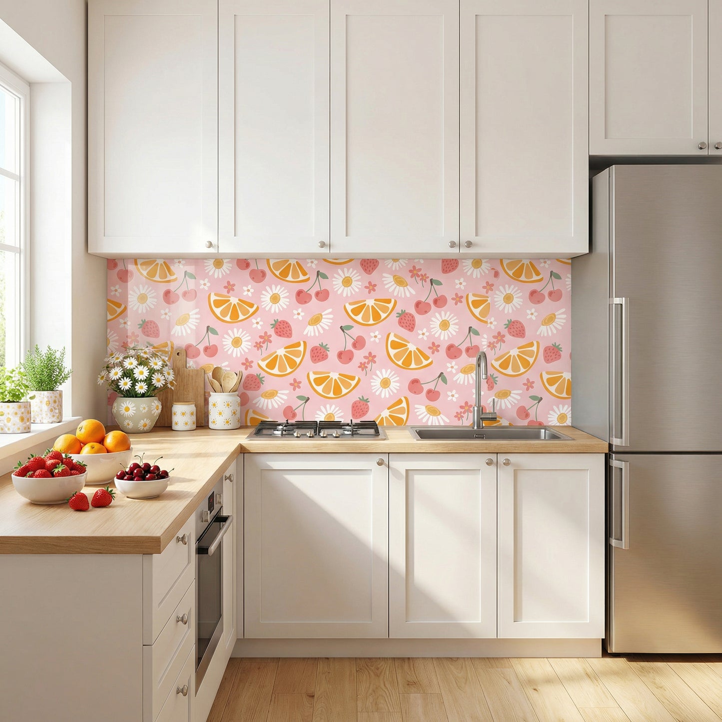 Küchenfolie Pink Fruity
