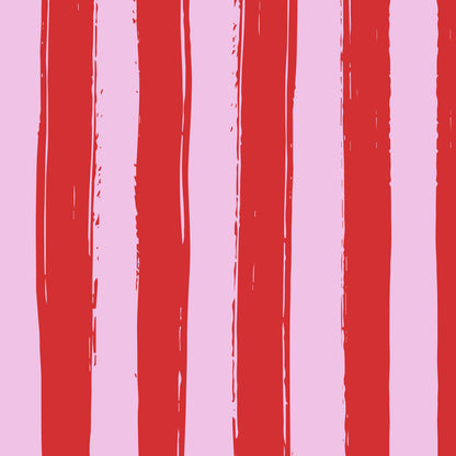 Designtapete Cherry Stripes