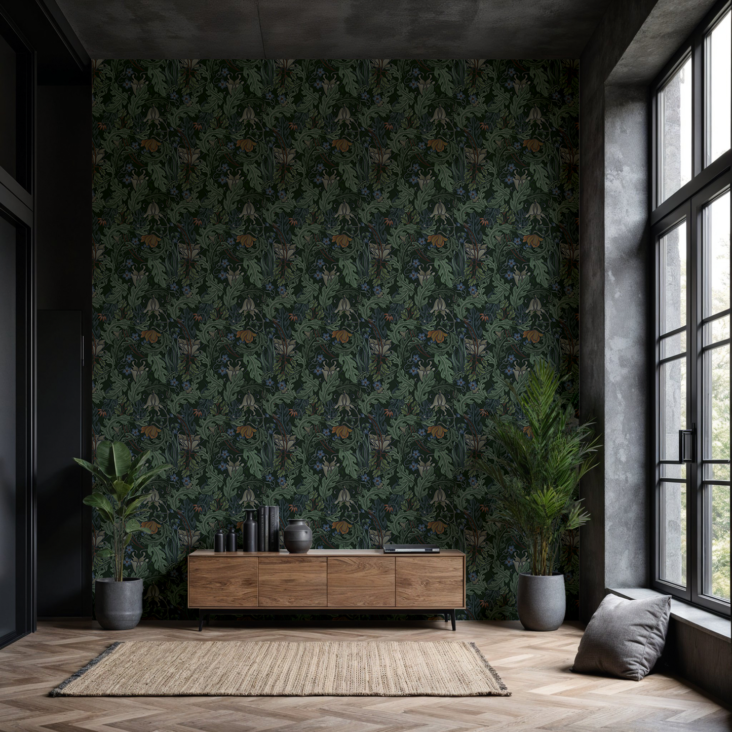 Designtapete Jugendstil Muster