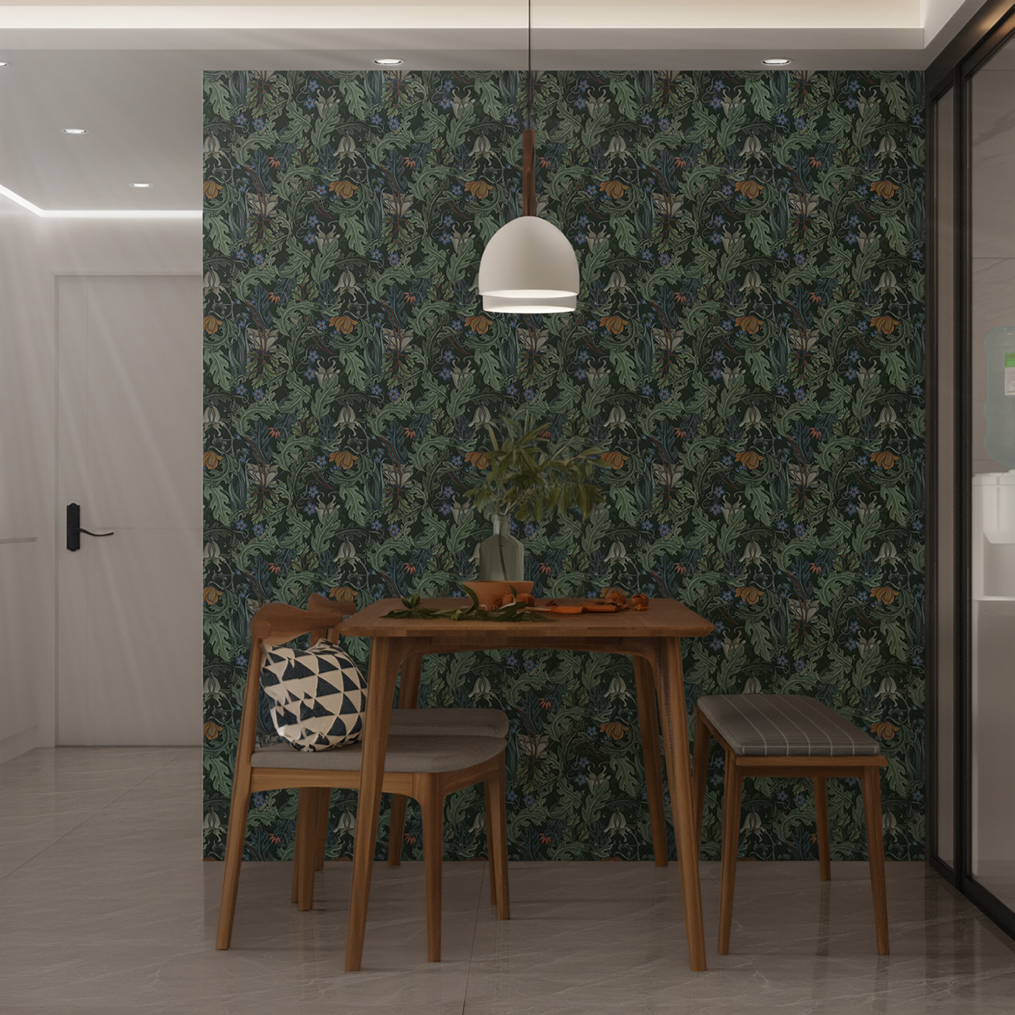 Designtapete Jugendstil Muster