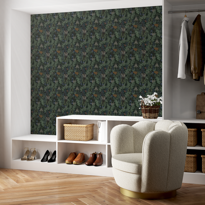 Designtapete Jugendstil Muster