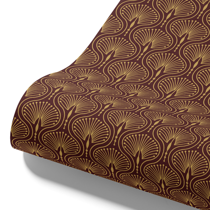 Designtapete Art Deco Fächer