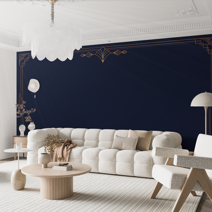Designtapete Art Deco Rahmen