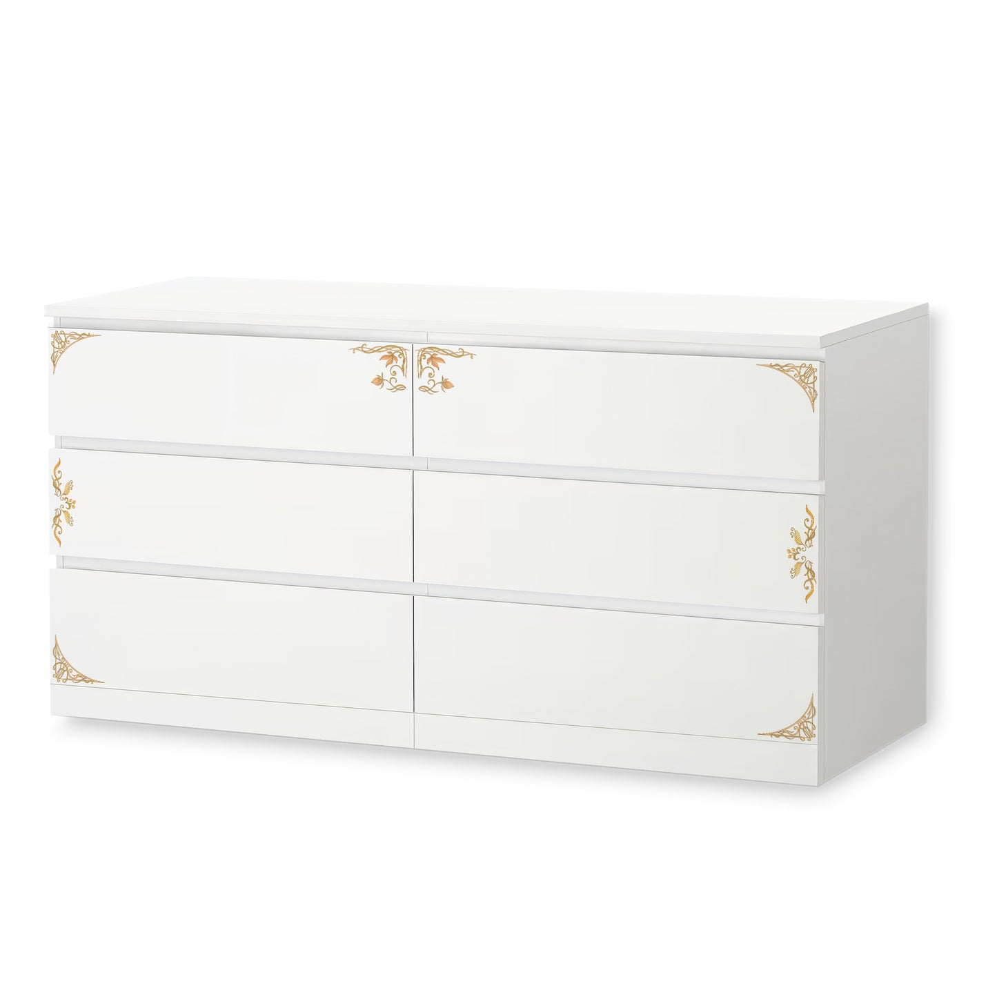 IKEA Malm Möbelfolie Jugendstil Rahmen