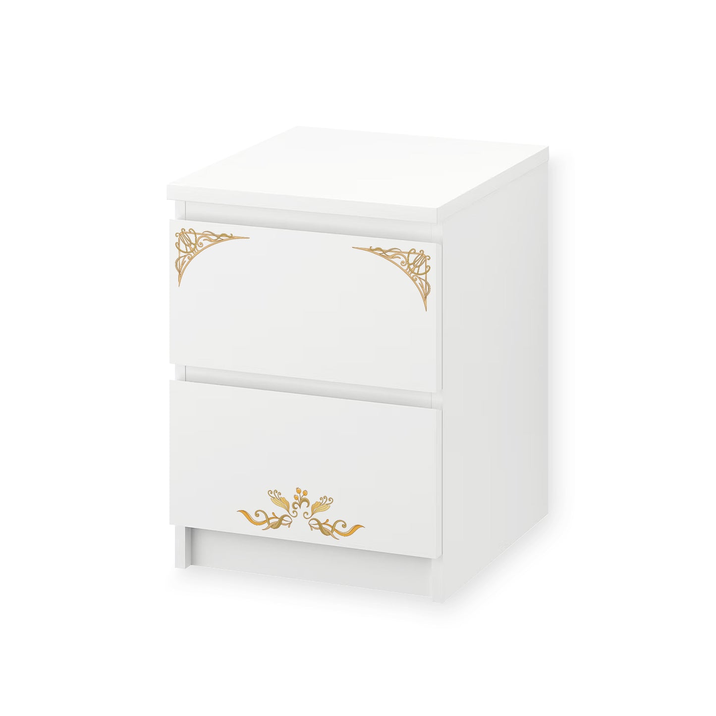 IKEA Malm Möbelfolie Jugendstil Rahmen