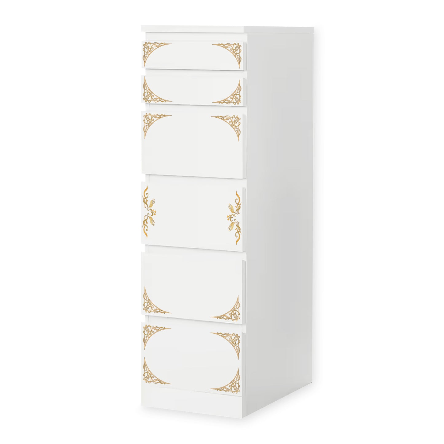 IKEA Malm Möbelfolie Jugendstil Rahmen