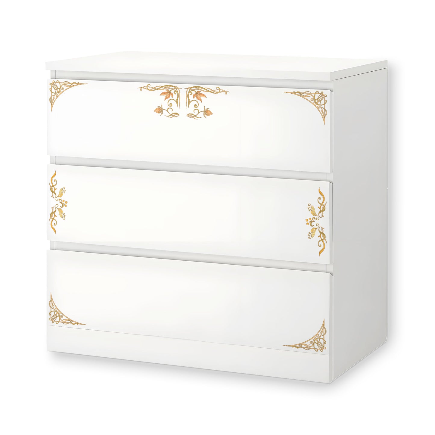 IKEA Malm Möbelfolie Jugendstil Rahmen