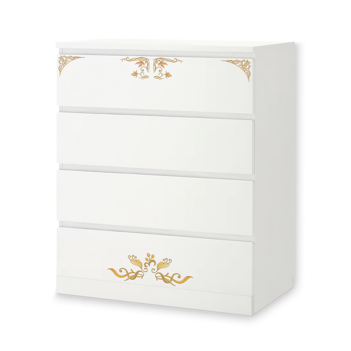 IKEA Malm Möbelfolie Jugendstil Rahmen