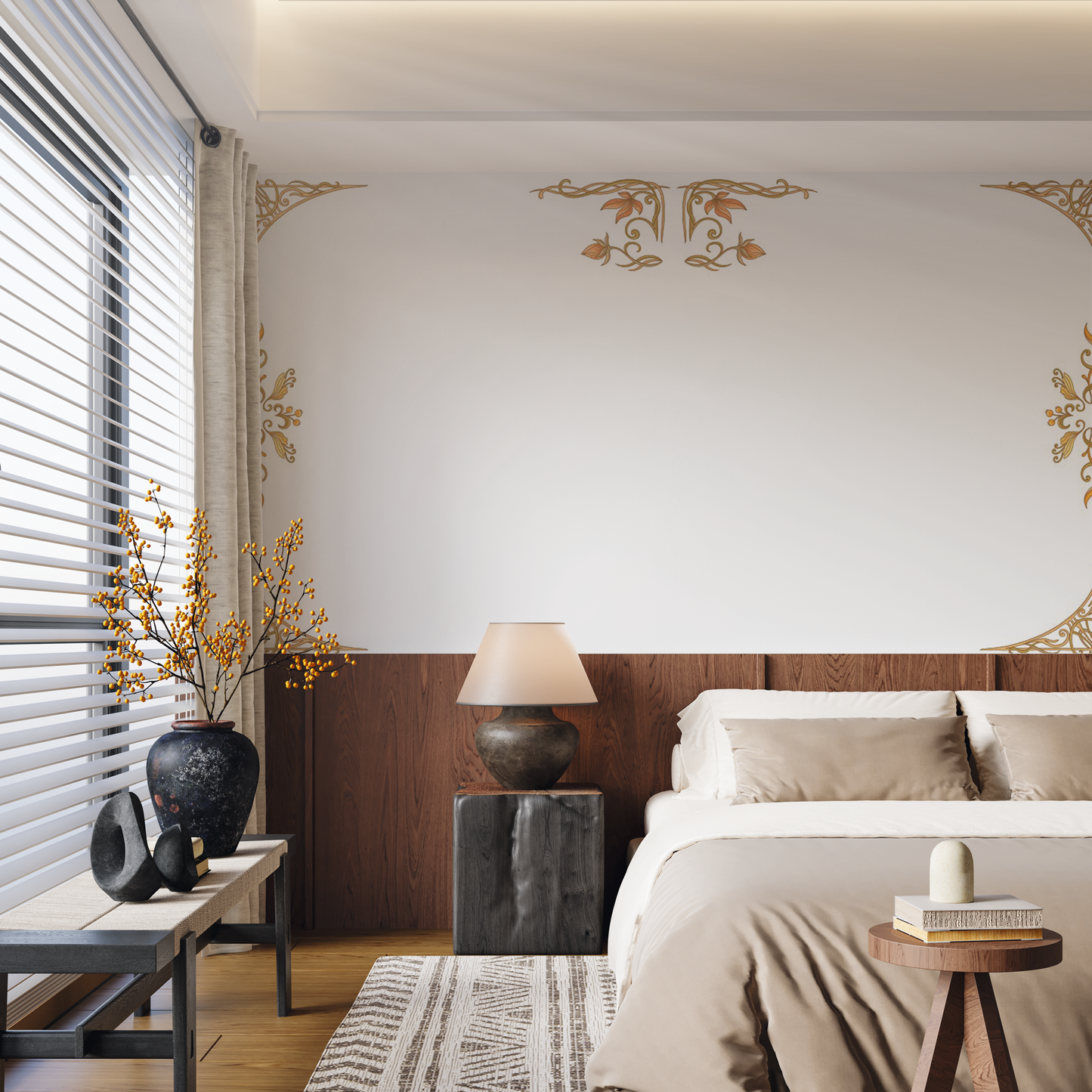 Designtapete Jugendstil Rahmen