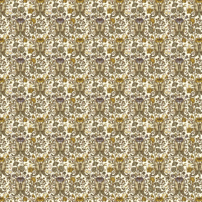 Designtapete Jugenstil Blumen