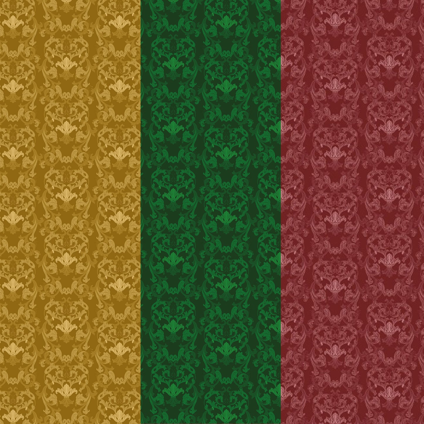 Designtapete Monochrom Ranken