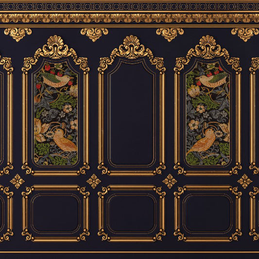 Designtapete Strawberry Thief