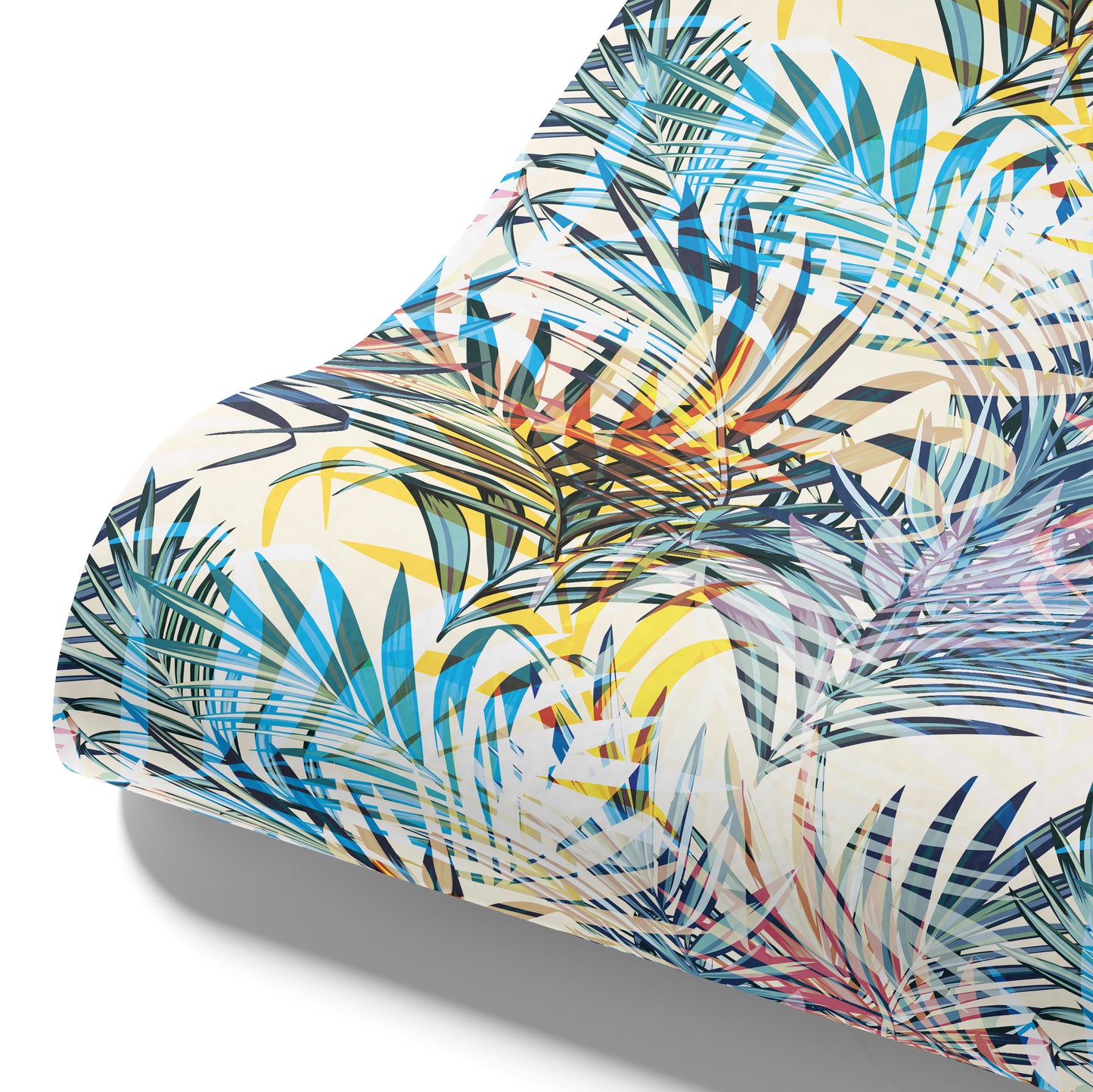 Designtapete Blätter Neon