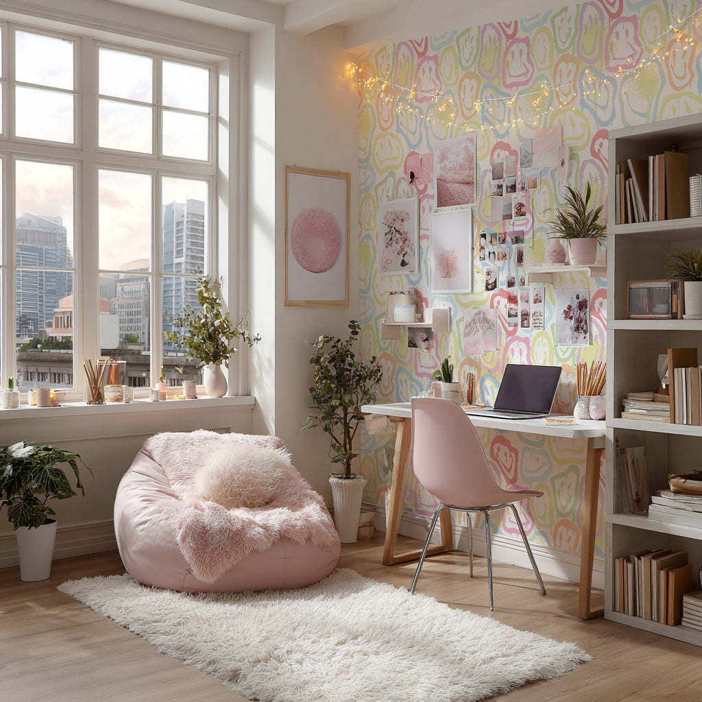 Designtapete Smileys