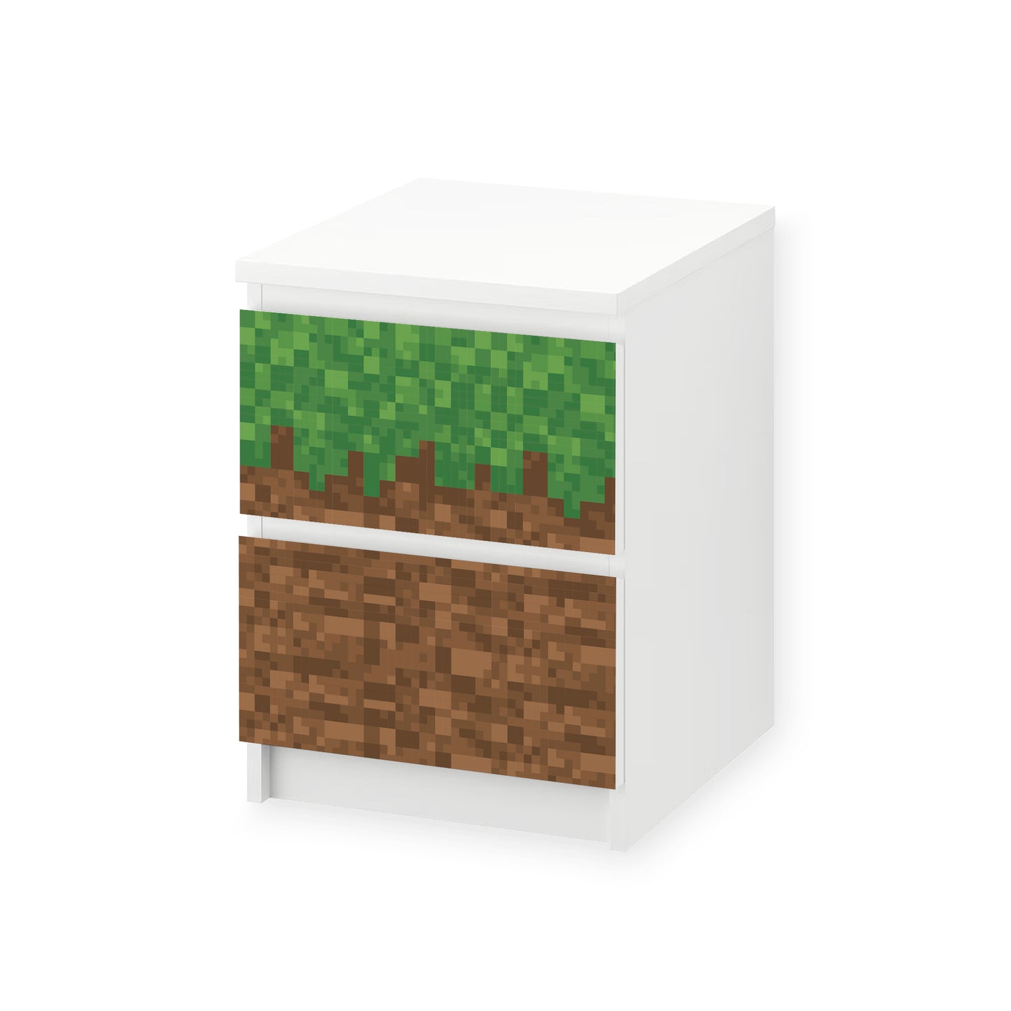 IKEA Malm Möbelfolie Block Dirt