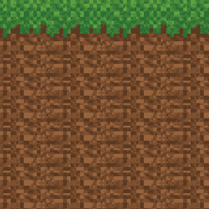 Designtapete Block Dirt