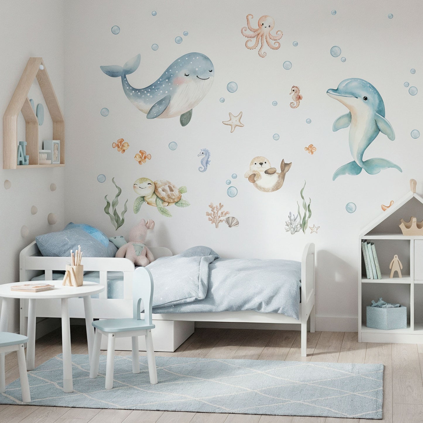 Wandsticker Ocean Friends