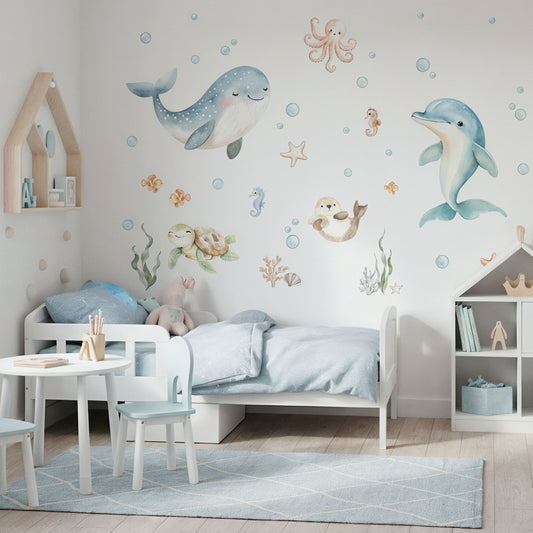 Wandsticker Ocean Friends