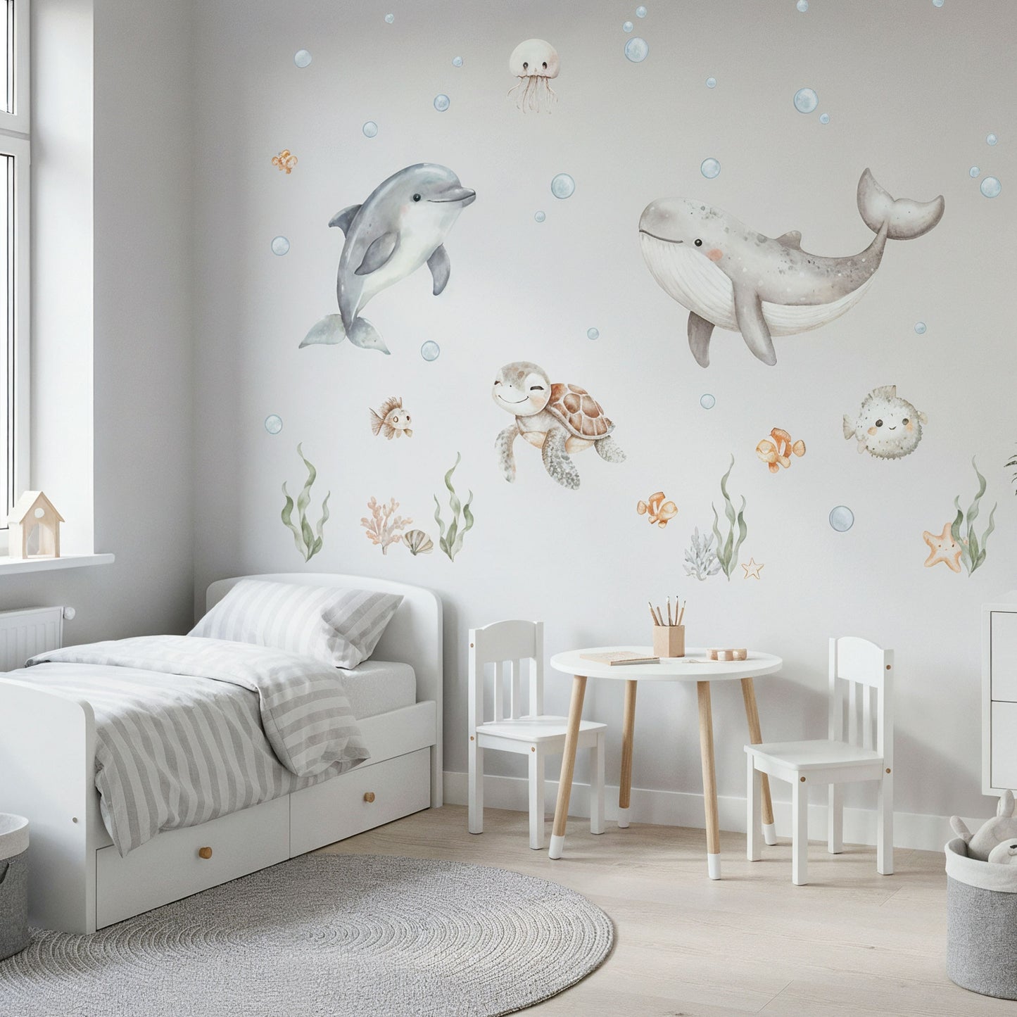 Wandsticker Ocean Friends