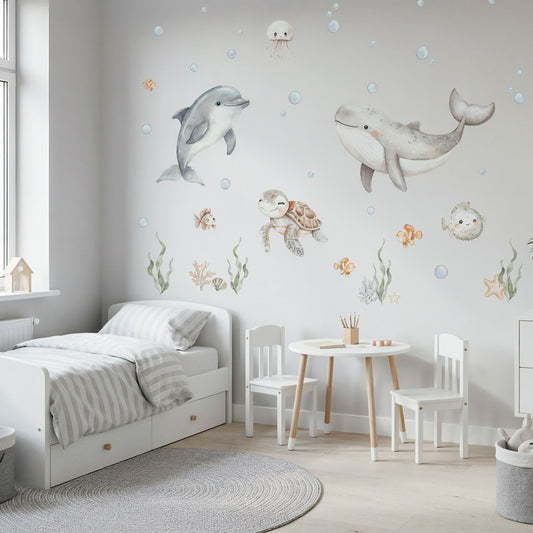 Wandsticker Ocean Friends