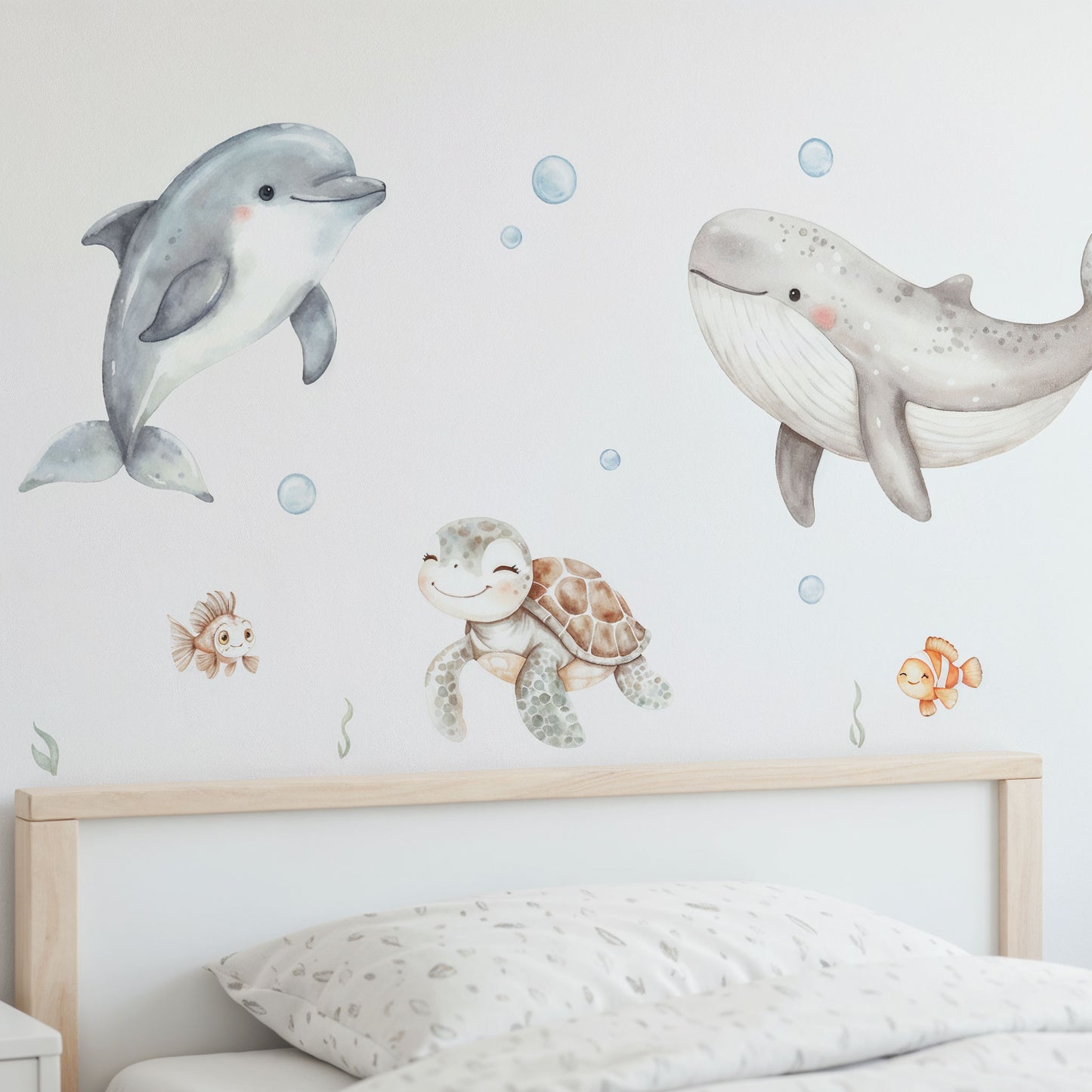Wandsticker Ocean Friends