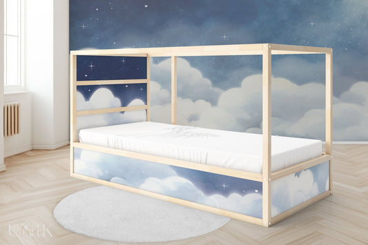 IKEA Kura Bed Sticker Set - Cloud Sky