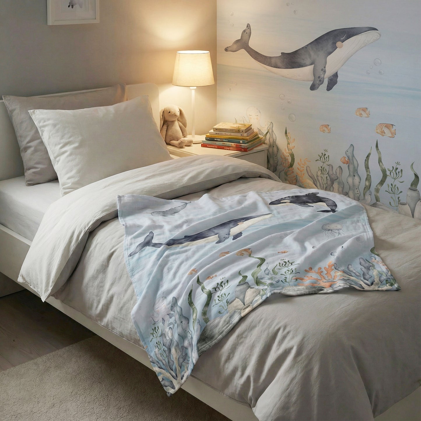 Kuscheldecke Meeresboden