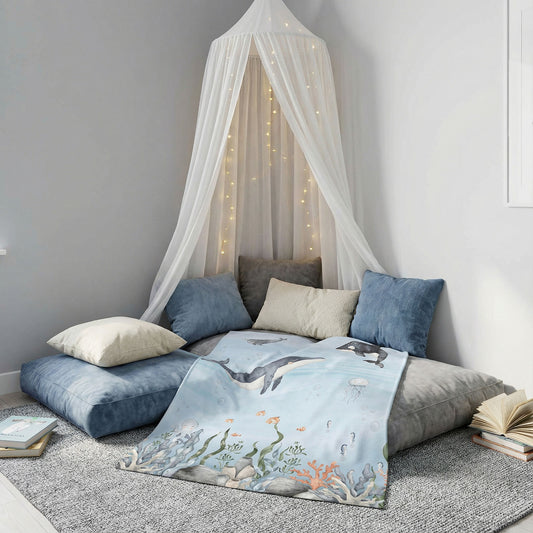 Kuscheldecke Meeresboden