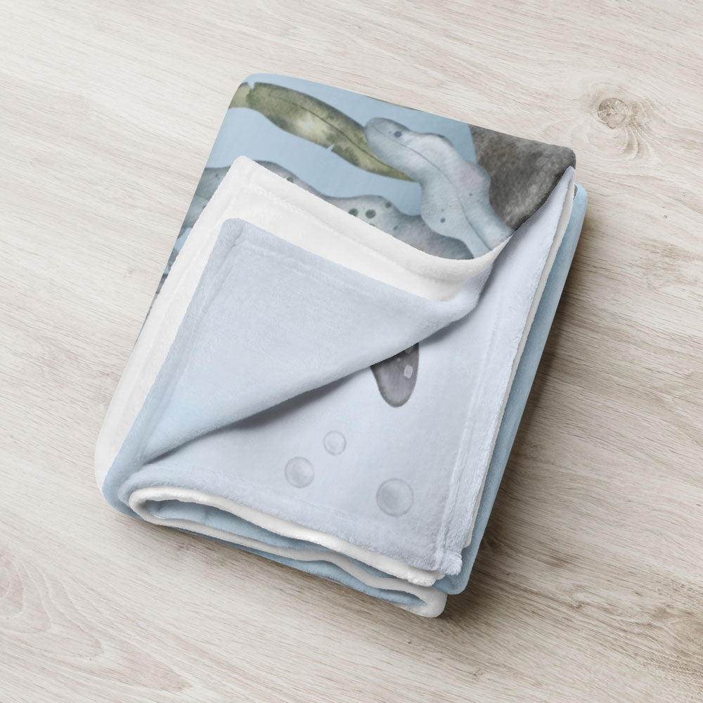 Kuscheldecke Meeresboden