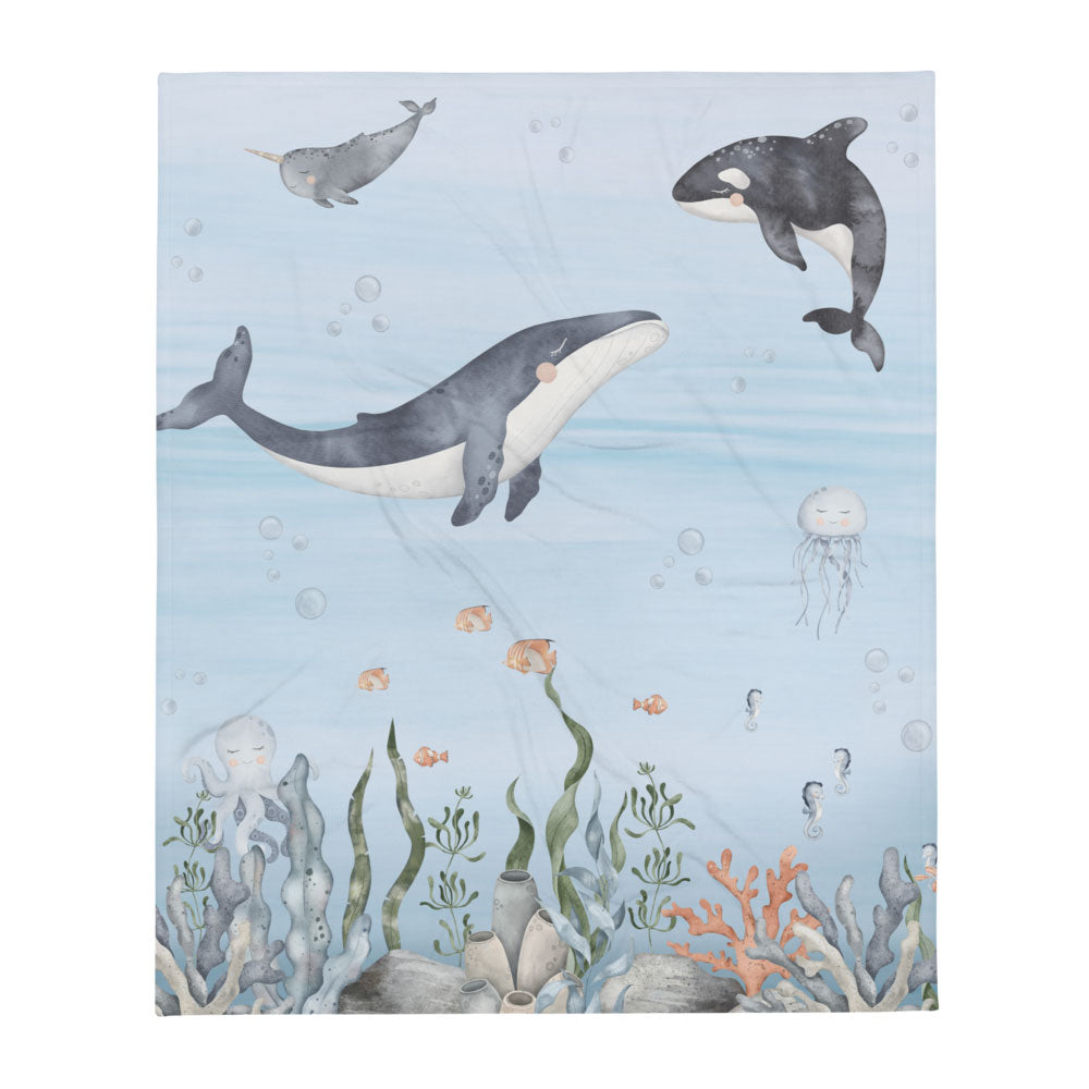 Kuscheldecke Meeresboden