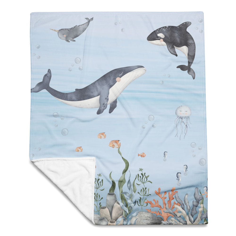 Kuscheldecke Meeresboden