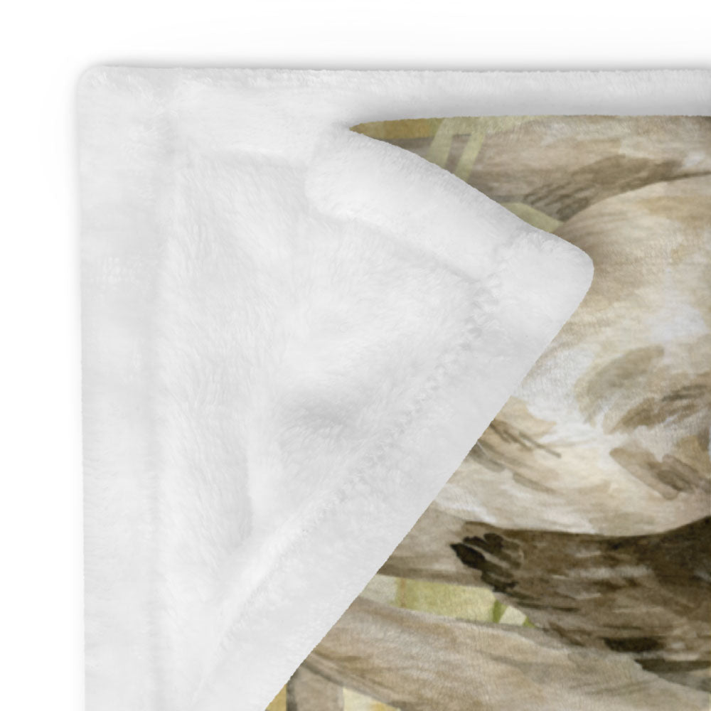 Cuddly blanket Safari Watercolor