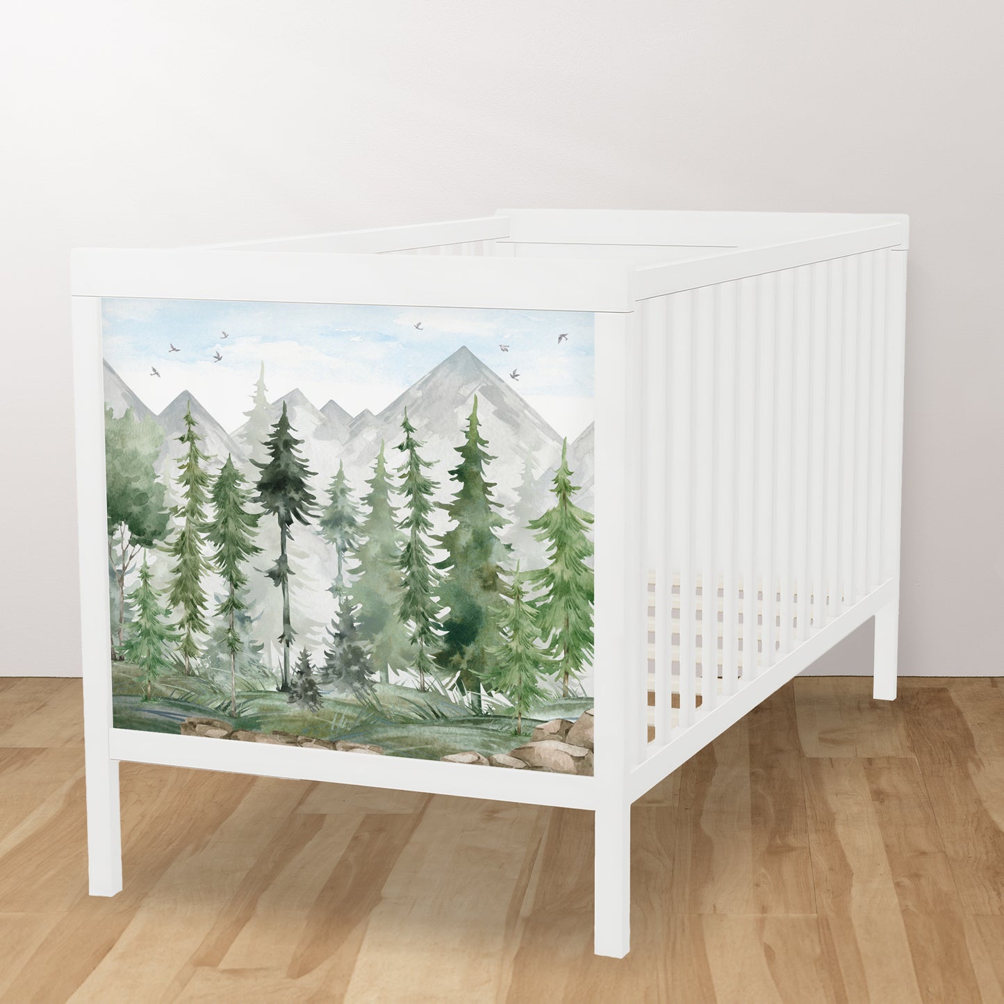 IKEA Sundvik Möbel­folien Tannenwald Aquarell