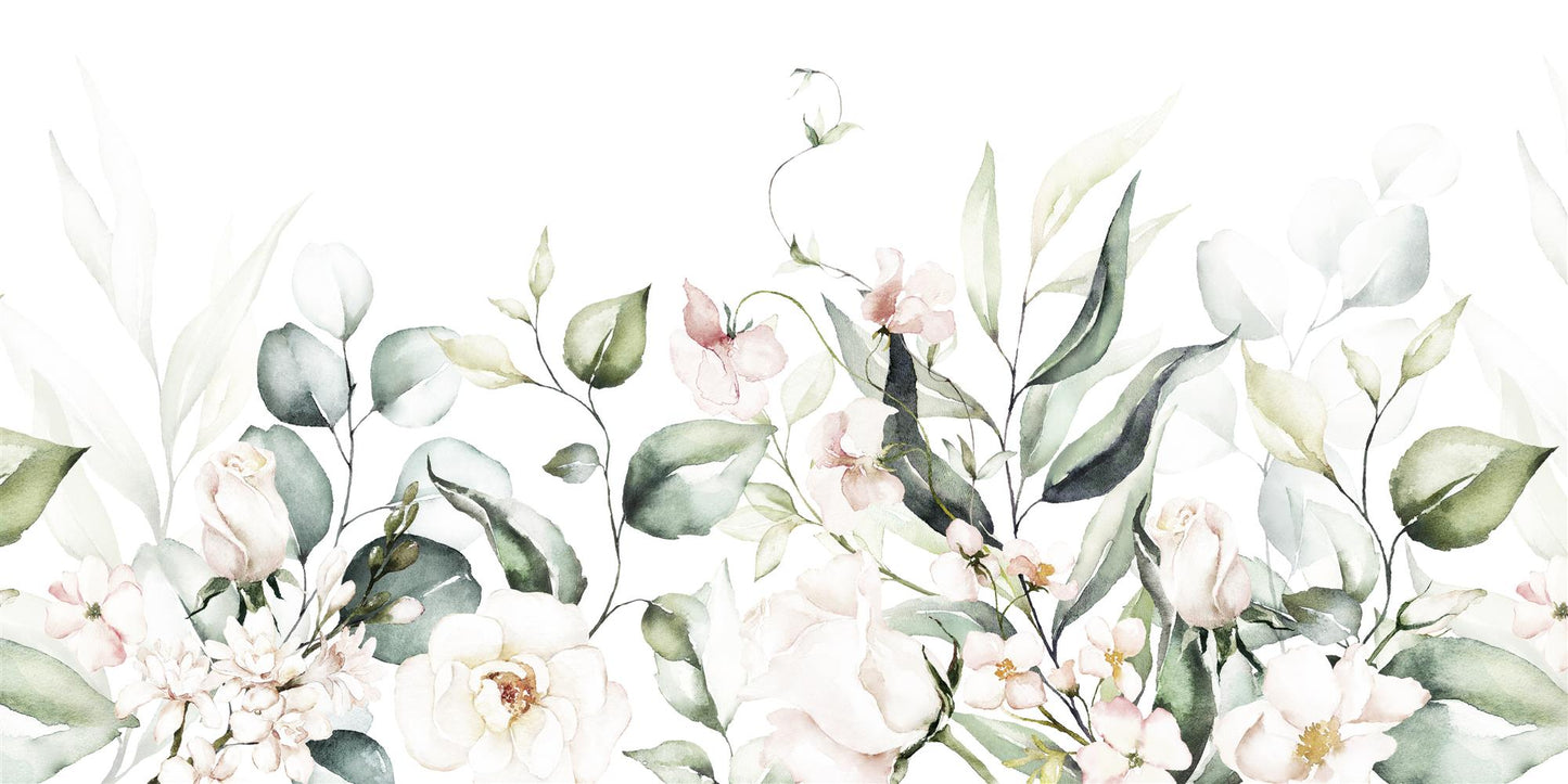 Küchen­folie Flower­ Border