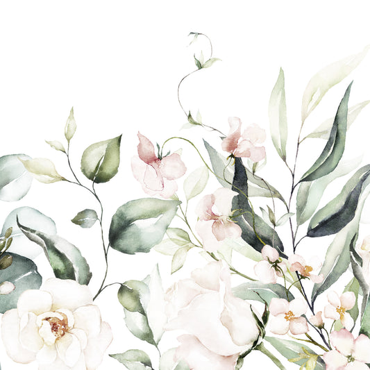 Küchen­folie Flower­ Border