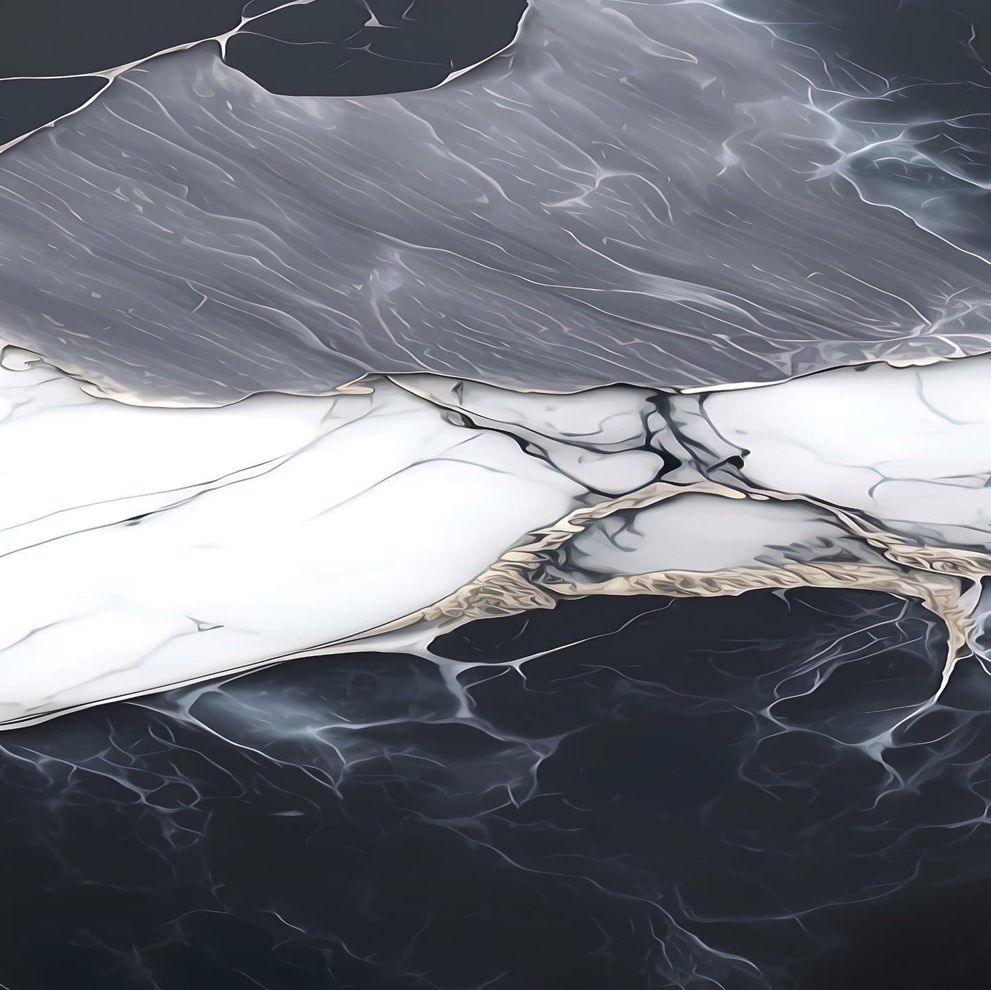 Küchen­folie Dark ­Marble