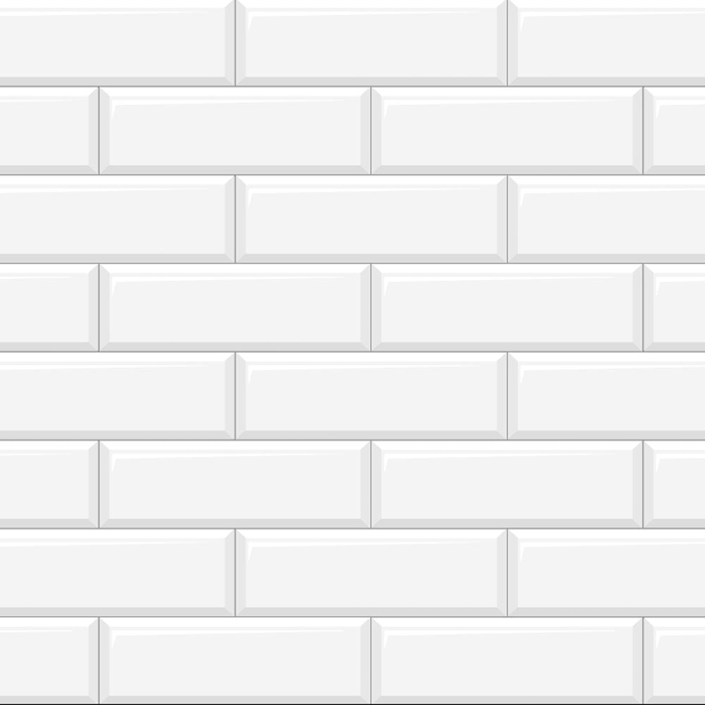 Küchen­folie Metro­fliesen ver­setzt