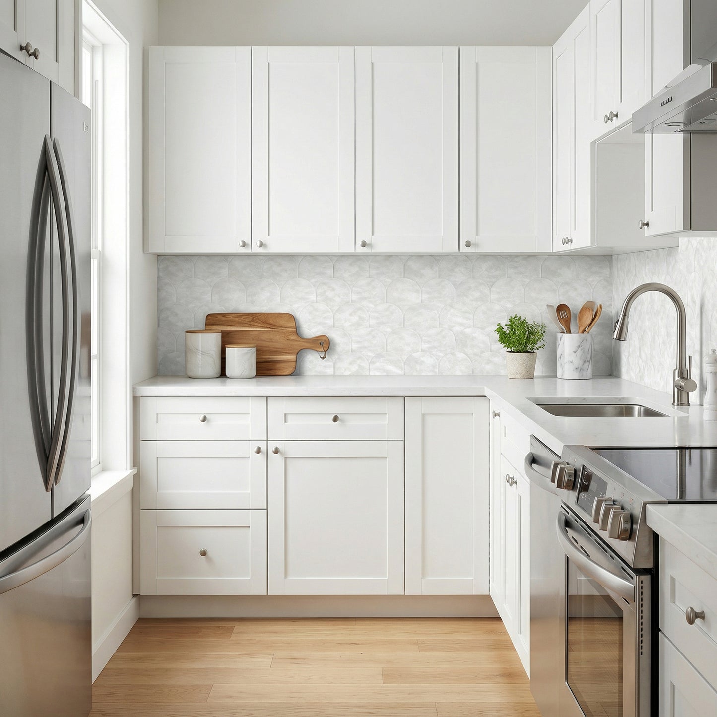 Küchen­folie Seashell­ Tiles