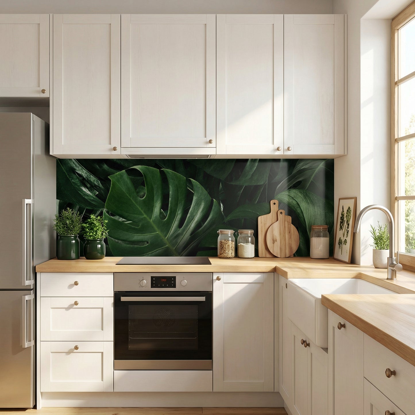 Feuille de cuisine Monstera