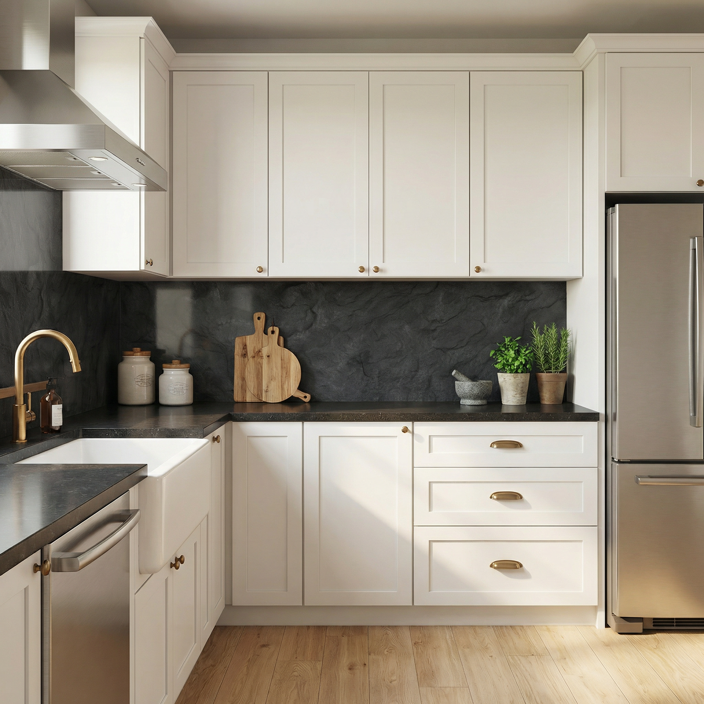 Küchenfolie Schiefer