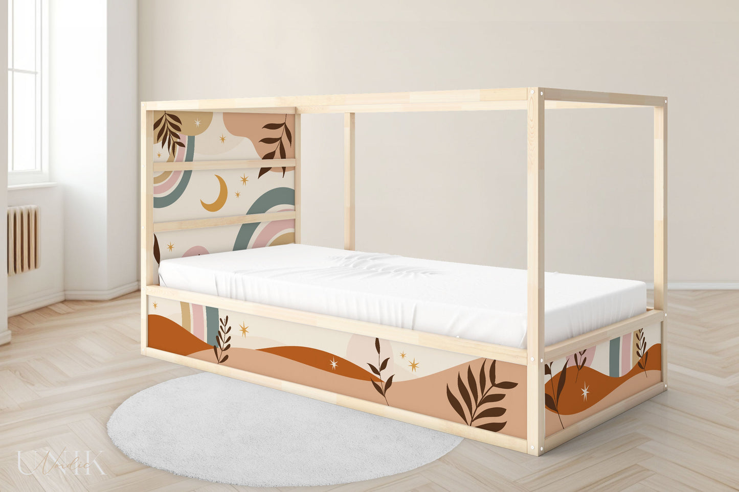 IKEA Kura Bed Sticker Set - Boho Shapes
