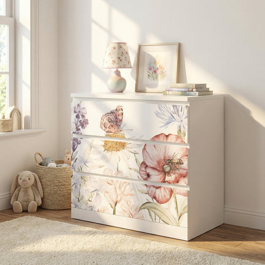 Möbelfolien für IKEA MALM – Passgenaue Aufkleber – Unik Nordic