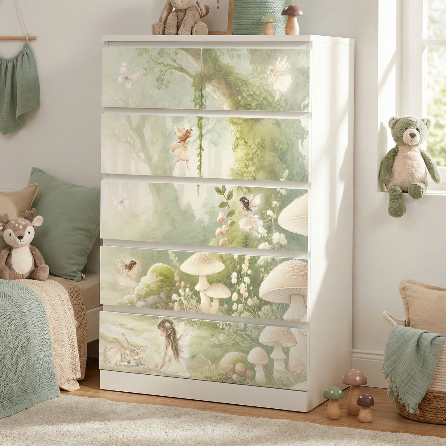 IKEA Malm Möbelfolie Feenwald