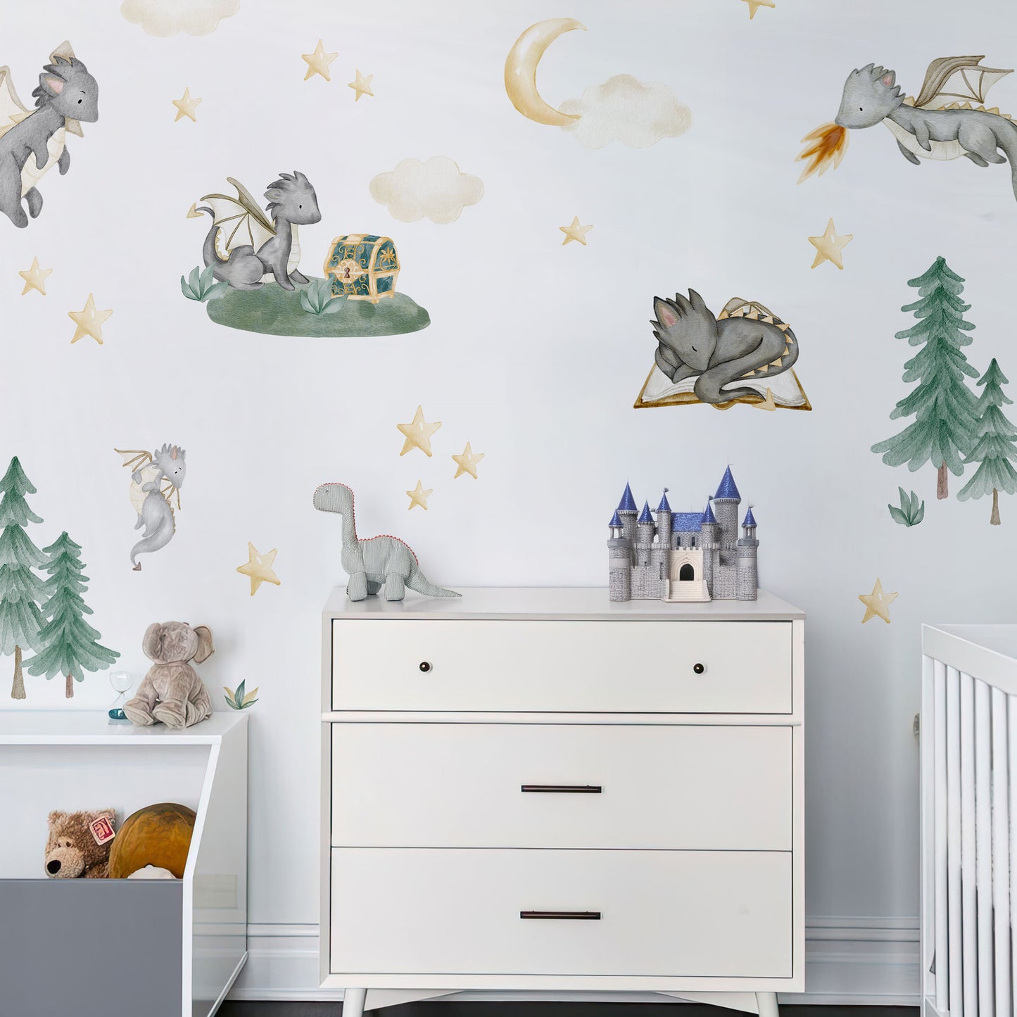 Wandsticker Drachenwald