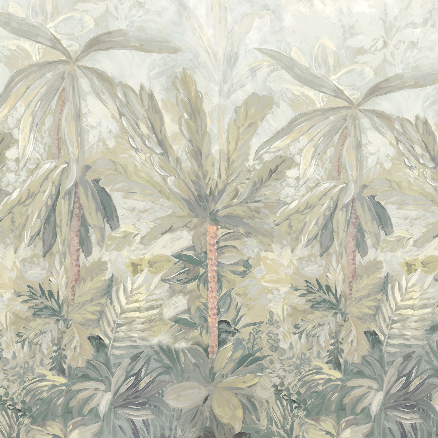 Kindertapete Sanfter Dschungel