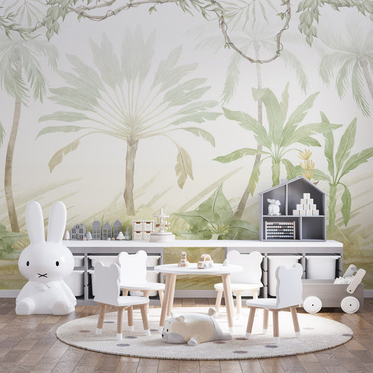 Children's wallpaper Safari background