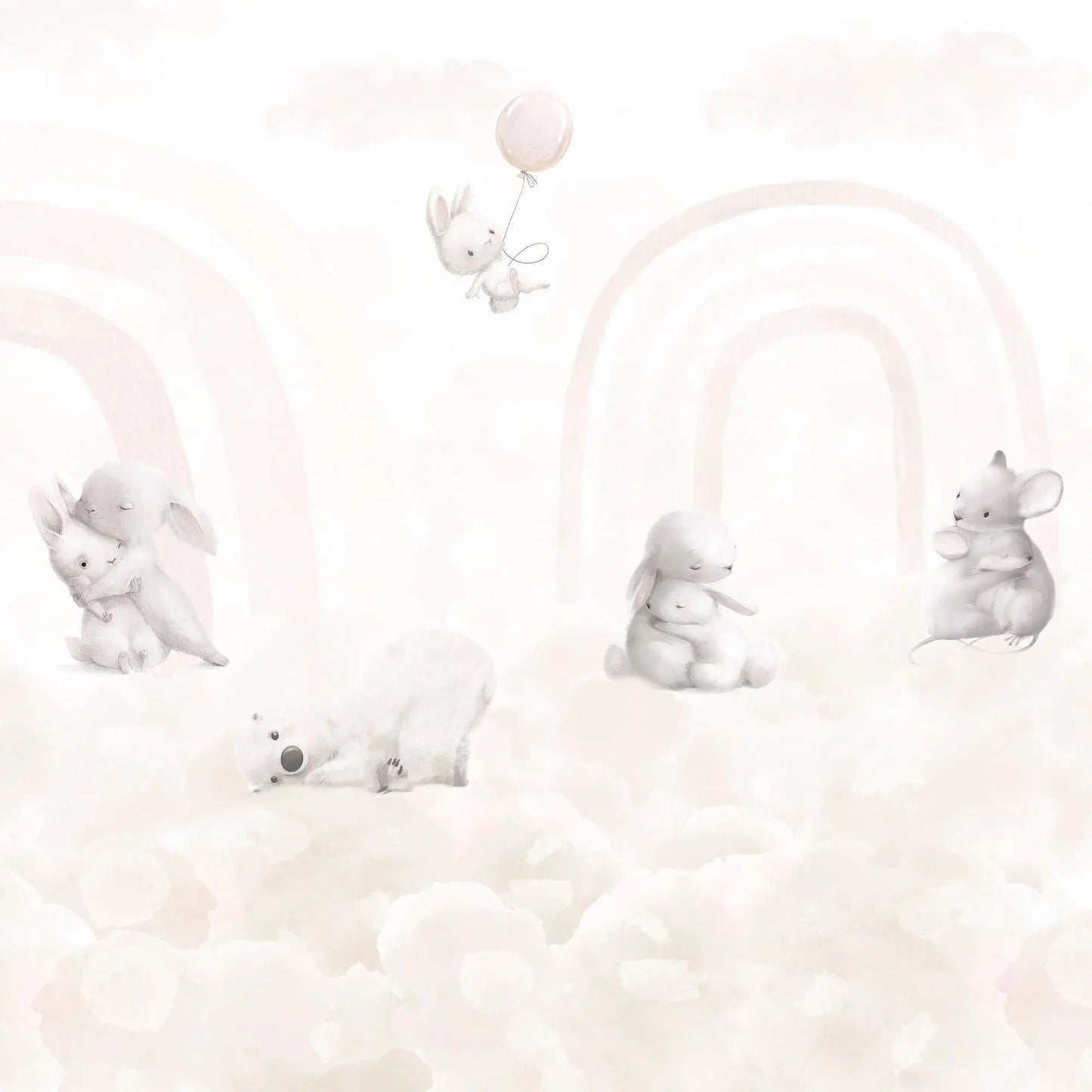 Papier peint pour enfants Cloud Dream