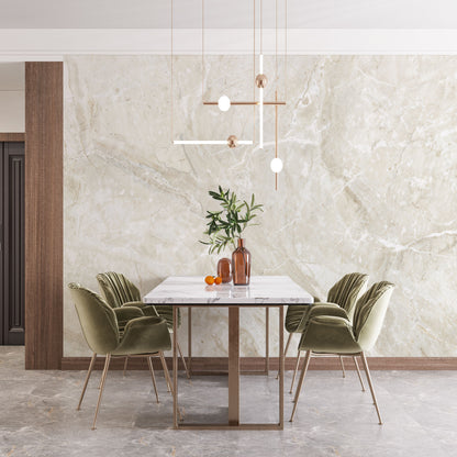 Photo Wallpaper Marble Stone pastel beige
