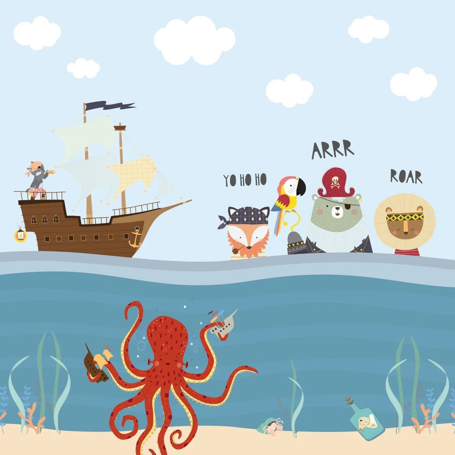 Kinder­tapete Pirat­en